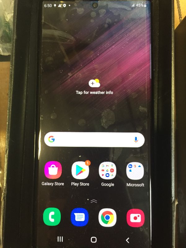Photo 2 of SAMSUNG Galaxy S22 Ultra Smartphone, Factory Unlocked Android Cell Phone, 128GB, 8K Camera & Video, Brightest Display, S Pen, Long Battery Life, Fast 4nm Processor, US Version, Phantom Black---MISSING S PEN AND CHARING BRICK---