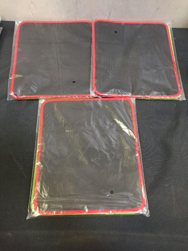 Photo 1 of Psitek 3 Pack Waterproof Cloth Surface Mouse Pad 10x8.5 Inches---SET OF 3---