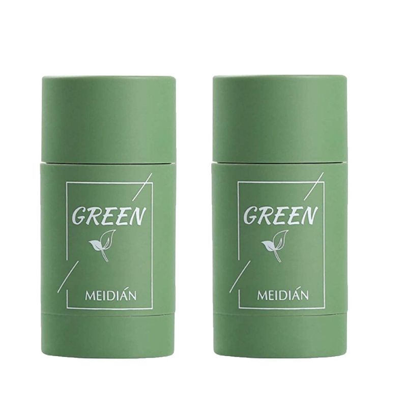 Photo 1 of 2 Pack Green Tea Purifying Clay Mask, Face Moisturizes Oil Control, Deep Clean Pore, Improves Skin,for All Skin Types Men Women
