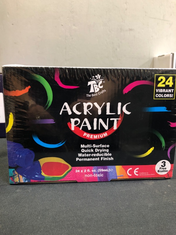 Photo 2 of TBC The Best Crafts Acrylic Paint Set