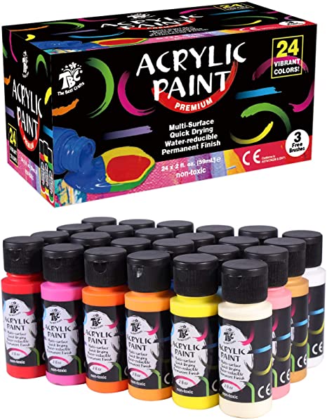 Photo 1 of TBC The Best Crafts Acrylic Paint Set
