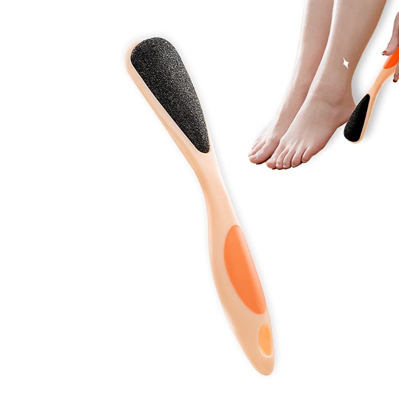 Photo 1 of 
Foot File Callus Remover Double Sided Foot Scrubber,Pumice stone for feet Immediately reduces calluses and corns dead skin (orange)