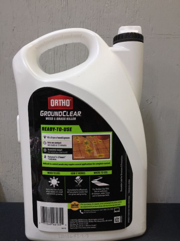 Photo 3 of  Ortho Weed and Grass Killer, Liquid, Refill Application, 1 Gal Each