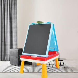 Photo 1 of Easel for Kids with Whiteboard & Chalkboard Travel Size Toddler Toy
