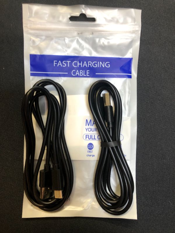 Photo 4 of 5 FT USB Type C Cable Fast Charging Cable USB-C Type-C 2 pack 3 count 