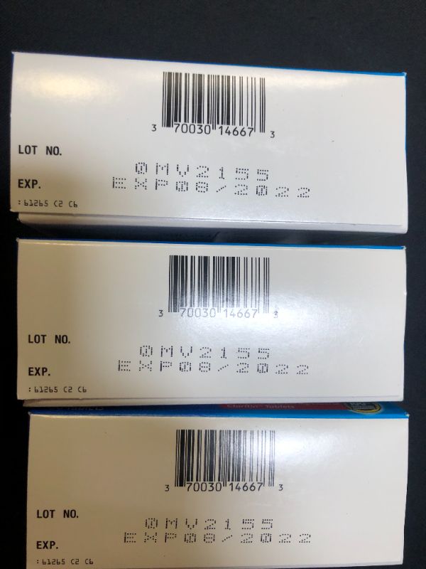 Photo 3 of GoodSense Allergy Relief Loratadine Tablets 10 mg, Antihistamine, Allergy Medicine for 24 Hour Allergy Relief, 30 Count 3 pack--Expires Aug 2022