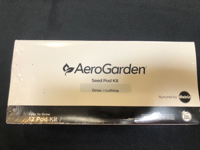 Photo 1 of AeroGarden 812528-0208 Grow Anything Seed Pod Kit, 12
