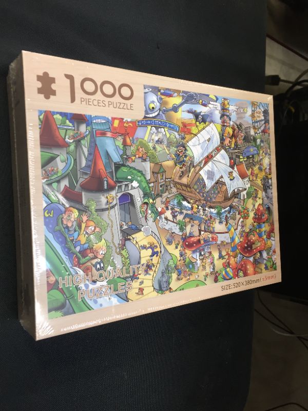 Photo 1 of 1000 pieces puzzle size 520X380 mm 