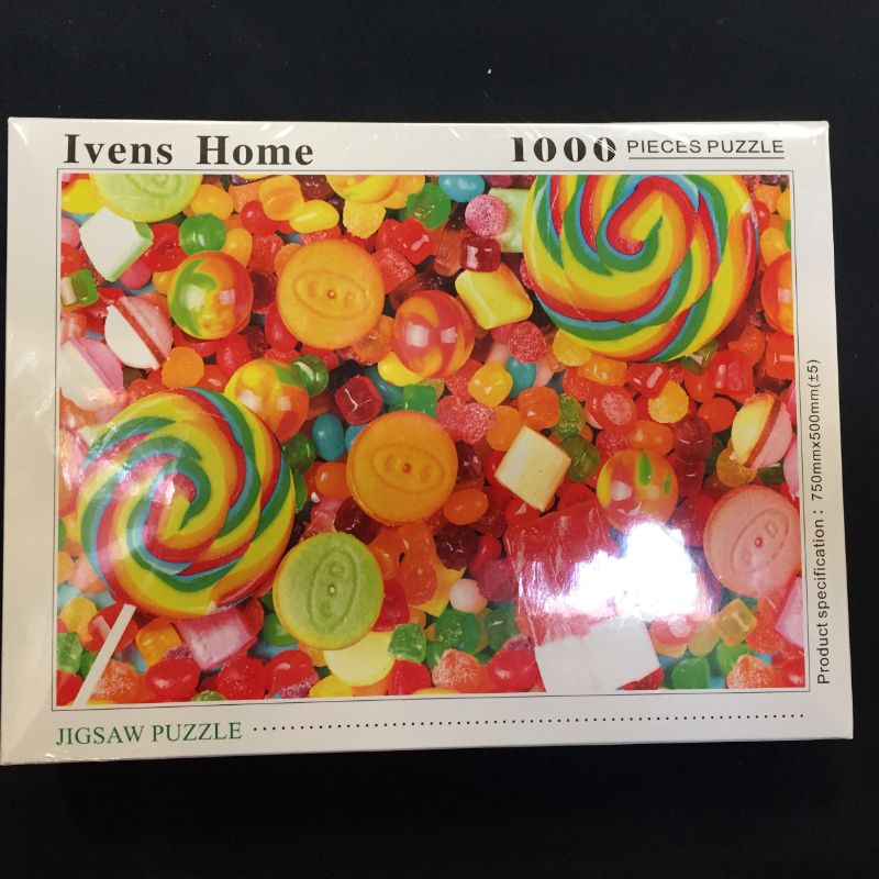 Photo 1 of CONZY Puzzles for Adults 1000 Pieces Candy Jigsaw Puzzles for Adults, Teens, Kids Aged 12 Years Old and up Educational Gift Home Décor
