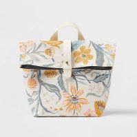 Photo 1 of 
Printed Roll Top Lunch Bag Cream Dastique Floral - Threshold™