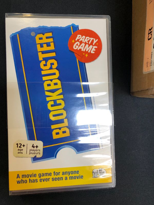 Photo 1 of Blockbuster Party Game for Ages 12 Plus 8 count, 4 per box 2 boxes 