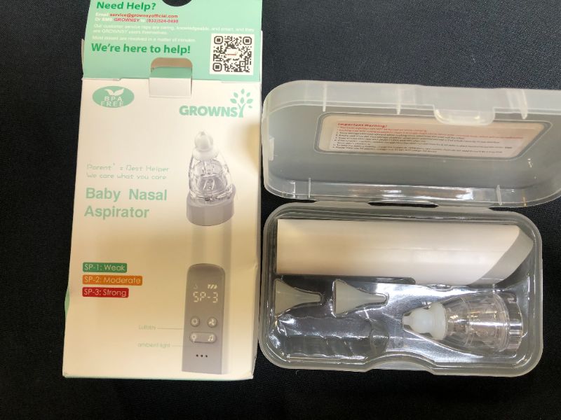 Photo 2 of Baby Nasal Aspirator | Baby Nose Sucker | Nose Sucker for Baby - Baby Nose Cleaner, Automatic Nose Sucker for Infants, Rechargeable, with Music & Light Soothing Function
