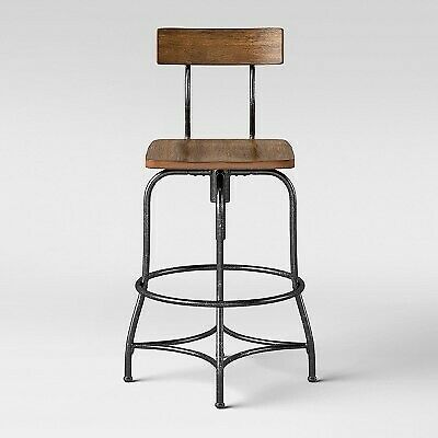 Photo 1 of Woodsboro Adjustable Barstool - Threshold™ 1pc

