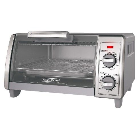 Photo 1 of BLACK+DECKER 4 Slice Toaster Oven - Silver - TO1700SG

