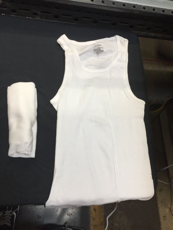 Photo 2 of Goodfellow size small white tank top ( 2 pack ) 