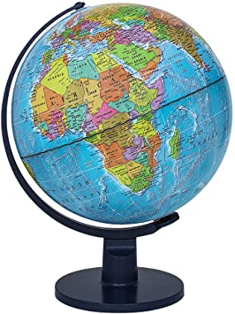 Photo 1 of  World Globe for Kids - Scout 13” Desk Classroom Decorative Globe with Stand