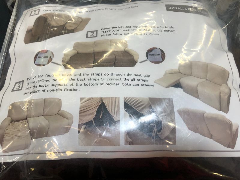 Photo 1 of 3 seat reclining seat cover color brown