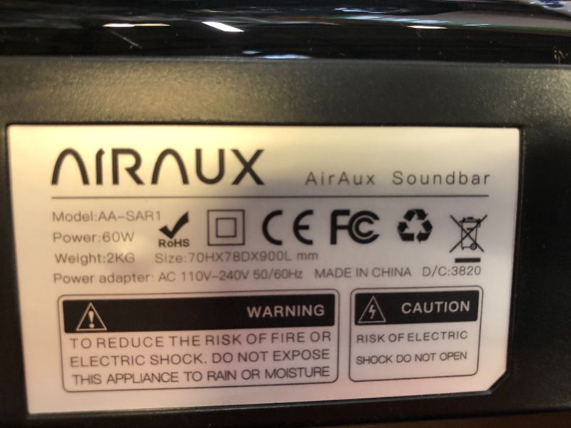 Photo 6 of airaux soundbar