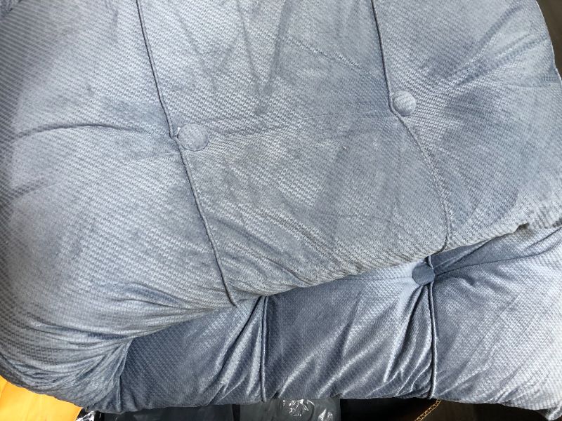 Photo 1 of 6 feet x 21 inches lounge chair cushions color grey one set