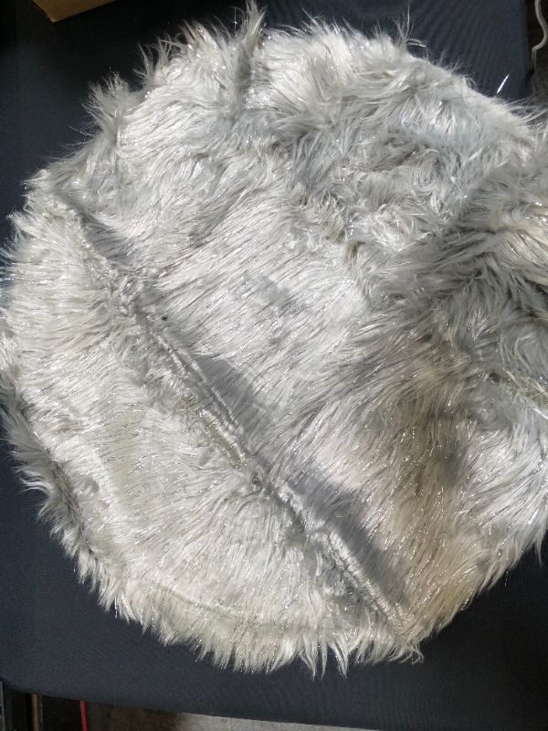 Photo 1 of 2 Foot Floor mat round color grey