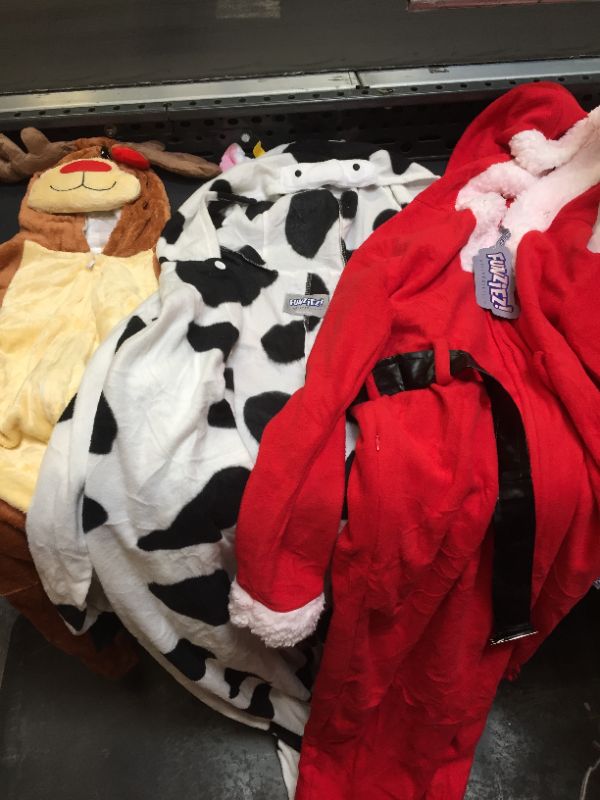 Photo 1 of (Funziez! Bundle) Various Funziez! Pajama Onseies/Costumes , Variety of Designs, Various Sizes pack of 3