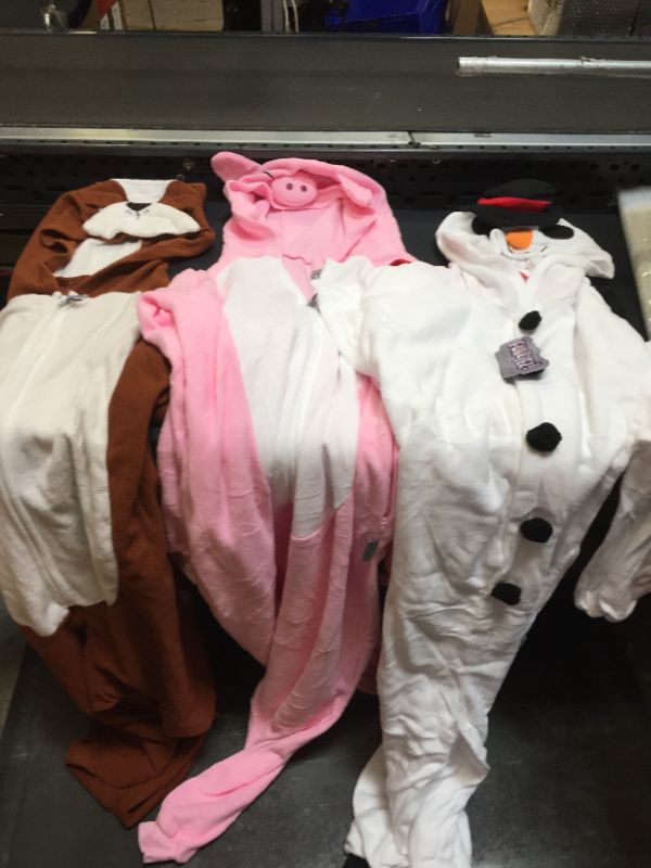 Photo 1 of (Funziez! Bundle) Various Funziez! Pajama Onseies/Costumes , Variety of Designs, Various Sizes pack of 3