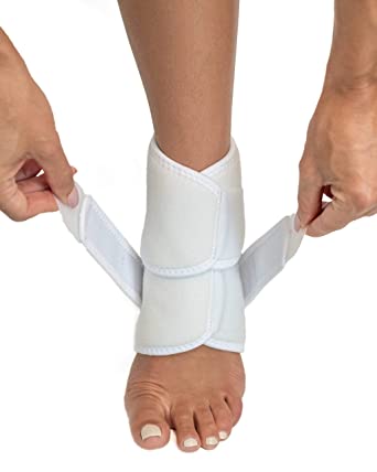 Photo 1 of 2 PCK Whyte Lyon Ankle Support Brace - Ankle Brace, Ankle Brace for Women, Ankle Support, Ankle Braces for Men, Pain, Ankle Braces, Ankle Brace for Sprained Ankle, Ankle Support for Men, Ankle Wrap, White
