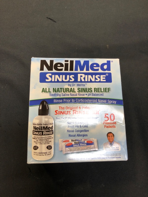 Photo 2 of  NeilMed Pharmaceuticals Original Sinus Rinse Kit Packets - 50ct