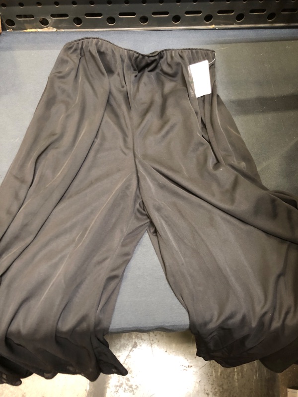 Photo 1 of Alex Evenings Crop Wide Leg Pants in Black at Nordstrom, Size Large