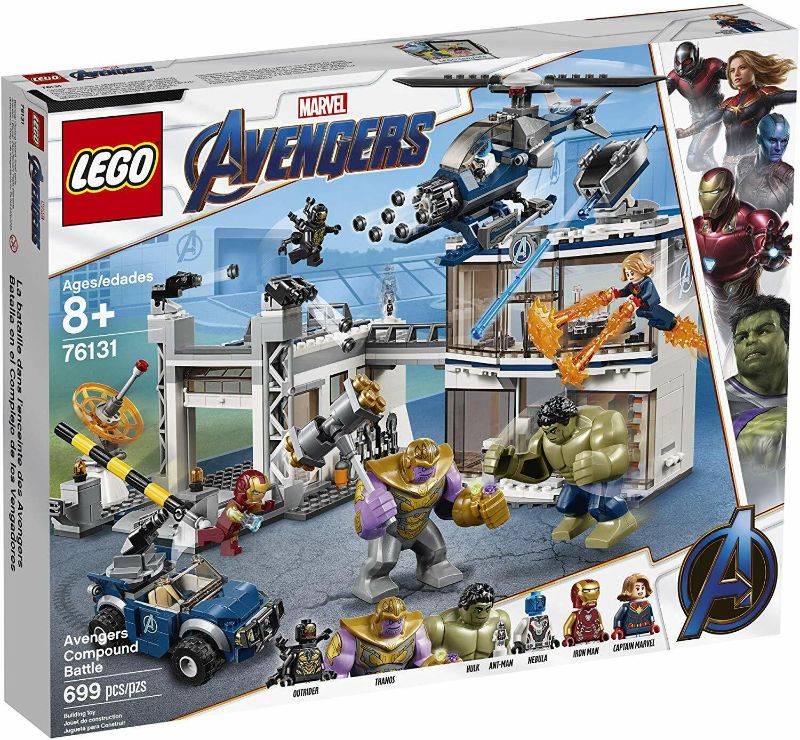 Photo 1 of LEGO Marvel Super Heroes: Avengers Compound Battle [76131, 669 Pcs, Ages 8+] 