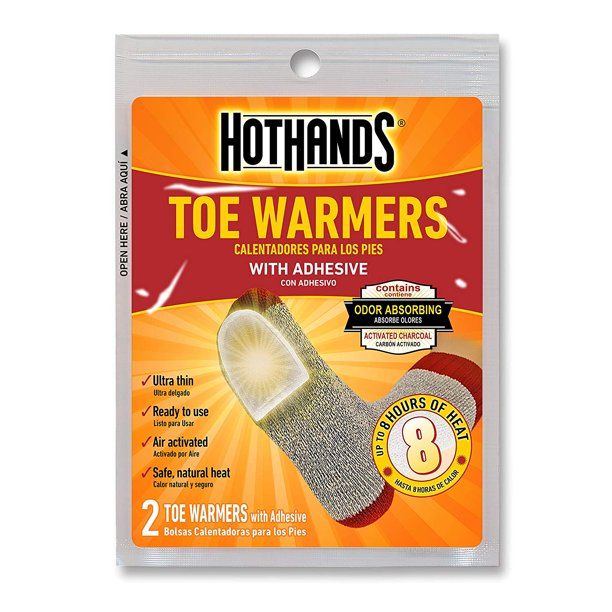 Photo 1 of 5 Pack HotHands Toasti-Toes Toe Warmer up to 8 Hours Safe Max Heat Warmers
