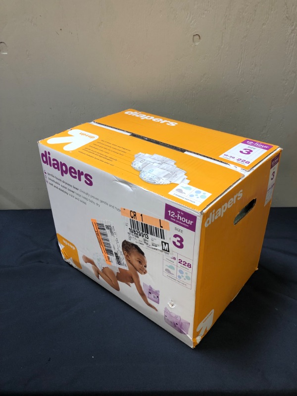 Photo 1 of Diapers - up & up™ - ( 228 Count , SIZE 3 16-28 POUNDS)