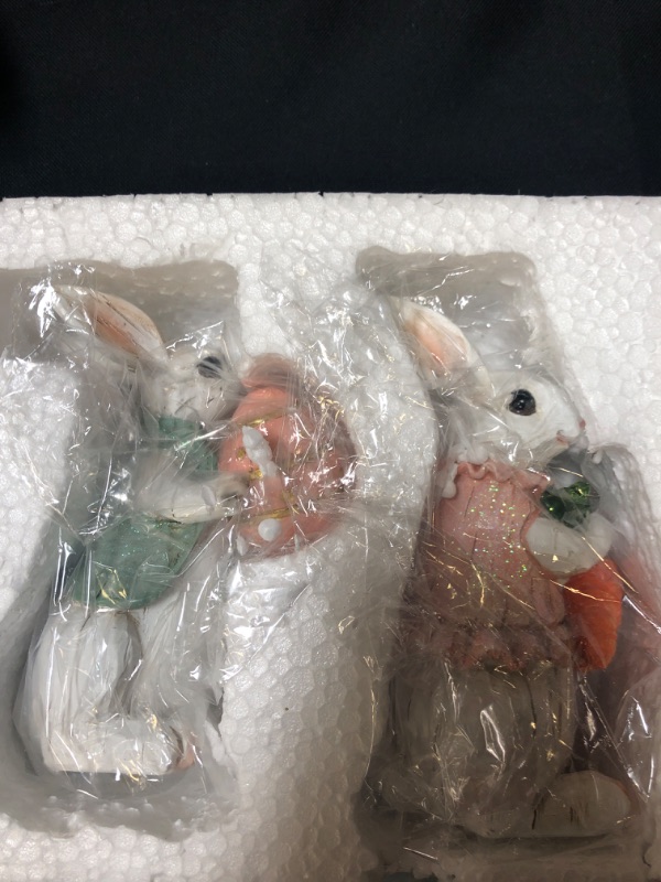 Photo 1 of 2 piece easter bunny decor