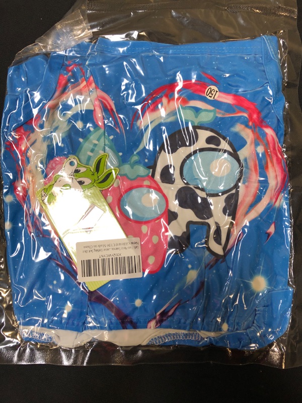 Photo 1 of 2 piece bathing suit kids blue
12(kid)