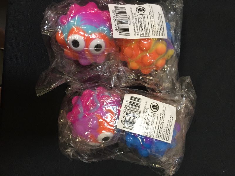 Photo 3 of 2 packs of fidget sensor balls (4 balls total)