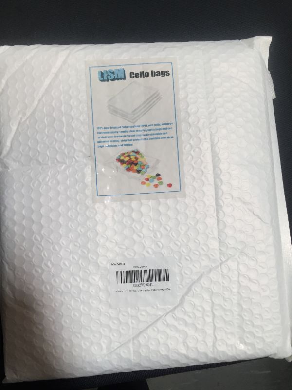 Photo 2 of 100 Pcs 12" x 18" Thick 1.6 Mil Large Clear Self Sealing Resealable Cellophane Poly Bag