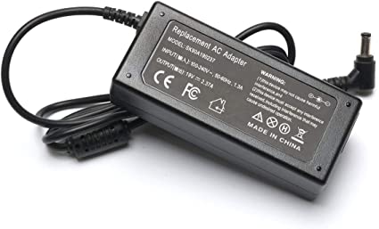 Photo 1 of 45W Laptop Charger Replacement for Toshi Notebook Satellite L955-S5362 S70 Mini NB205-N323BN NB205-N325BL NB205-N330PK NB255-N250 NB305-N310 NB305-N410BL NB505-N500BL Power Supply AC Adapter
