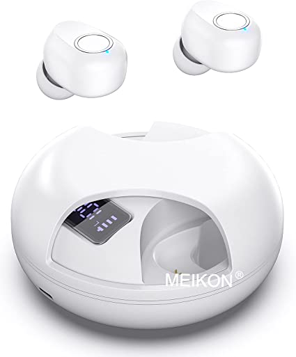 Photo 1 of 
MEIKON Earbuds Headphones, Wireless Earbuds Wireless Headphones
(factory sealed)