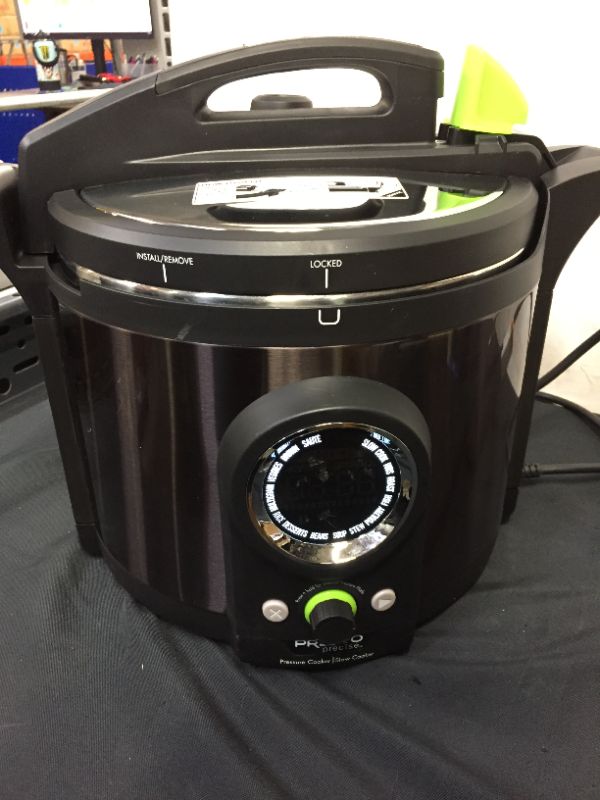 Photo 3 of Presto Precise™ 6-Quart Multi-use Programmable Pressure Cooker Plus
