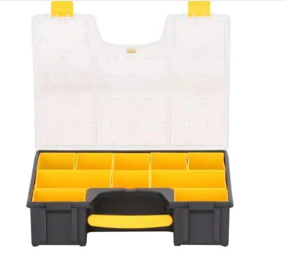 Photo 1 of 10-Compartment Deep Pro Small Parts Organizer
