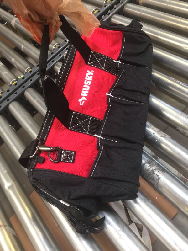 Photo 2 of 18 in. 14 Pocket Zippered Tool Bag
