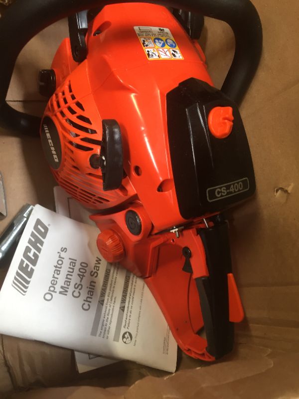 Photo 4 of 18 in. 40.2 cc Gas 2-Stroke Cycle Chainsaw
