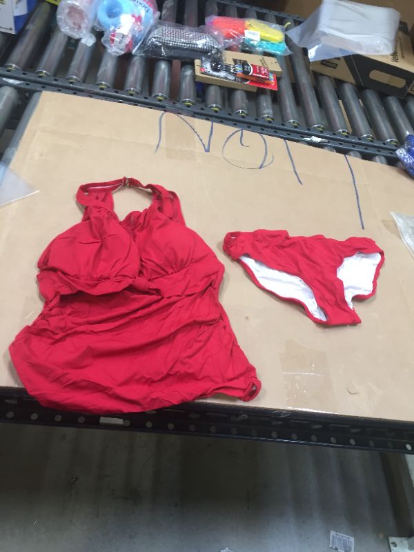 Photo 1 of 2 PIECE BATHING SUIT MEDIUM 