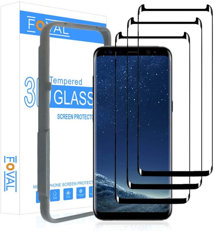 Photo 1 of foval tempered 3d glass case and screen protector