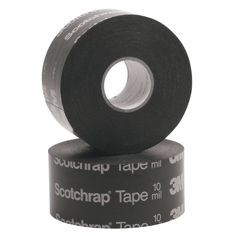 Photo 1 of 3M Electrical Scotchrap All-Weather Corrosion Protection Tapes 50, 100 ft X 2in, 10 mil, Black
