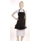 Photo 1 of Salonwear Salon Apron Black Ruffle