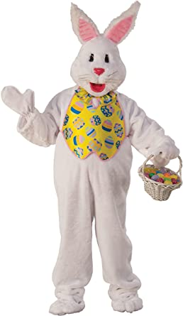 Photo 1 of Rubie's Easter Bunny Costume Plush White Full Body Mascot---XL---
