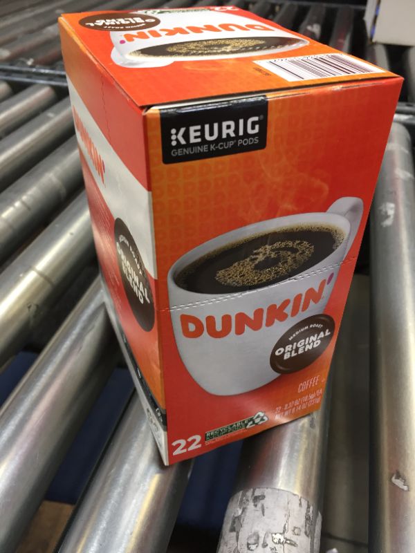 Photo 2 of Dunkin' Original Blend, Medium Roast, Keurig K-Cup Pods - 22ct---BETS BY DATE WAS APRIL 22 2022---