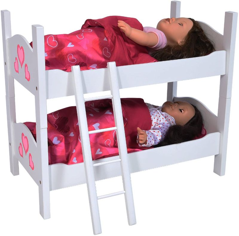 Photo 1 of Bunk Bed for Twin Dolls fits 18 Inch Dolls
