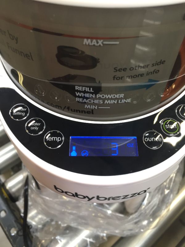 Photo 3 of New and Improved Baby Brezza Formula Pro Advanced Formula Dispenser Machine - Automatically Mix a Warm Formula Bottle Instantly - Easily Make Bottle with Automatic Powder Blending
